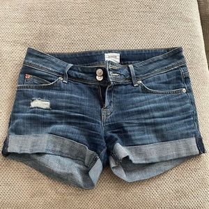 Hudson Denim Cutoff Shorts